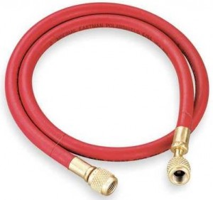 HOSE 1/4 X 6 RED SS image